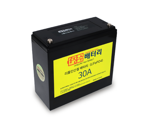 장수배터리 LFP 리튬인산철 다용도 배터리 LFP-1230P (12V30Ah)
