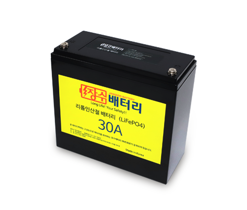 장수배터리 LFP 리튬인산철 다용도 배터리 LFP-1230P (12V30Ah)