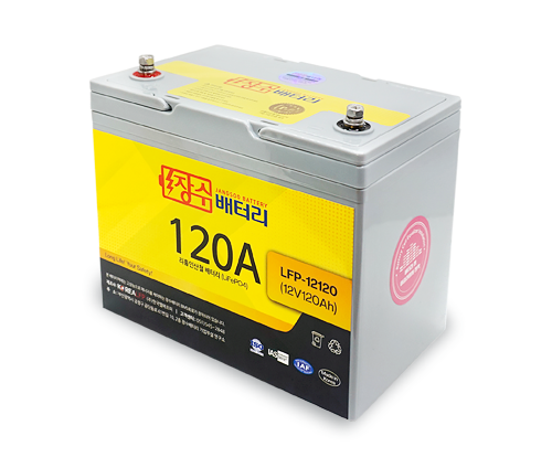 장수배터리 LFP리튬인산철 대용량 다용도 배터리 LFP-12120 (12V120Ah)