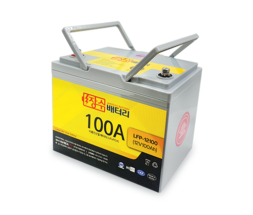 장수배터리 LFP리튬인산철 대용량 다용도 배터리 LFP-12100 (12V100Ah)