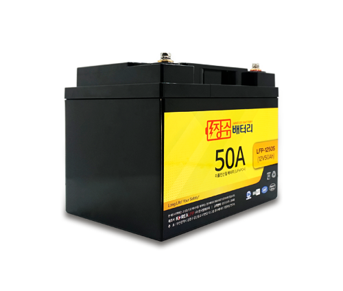 장수배터리 LFP리튬인산철 전동스쿠터용 배터리 LFP-1250S (12V50Ah)